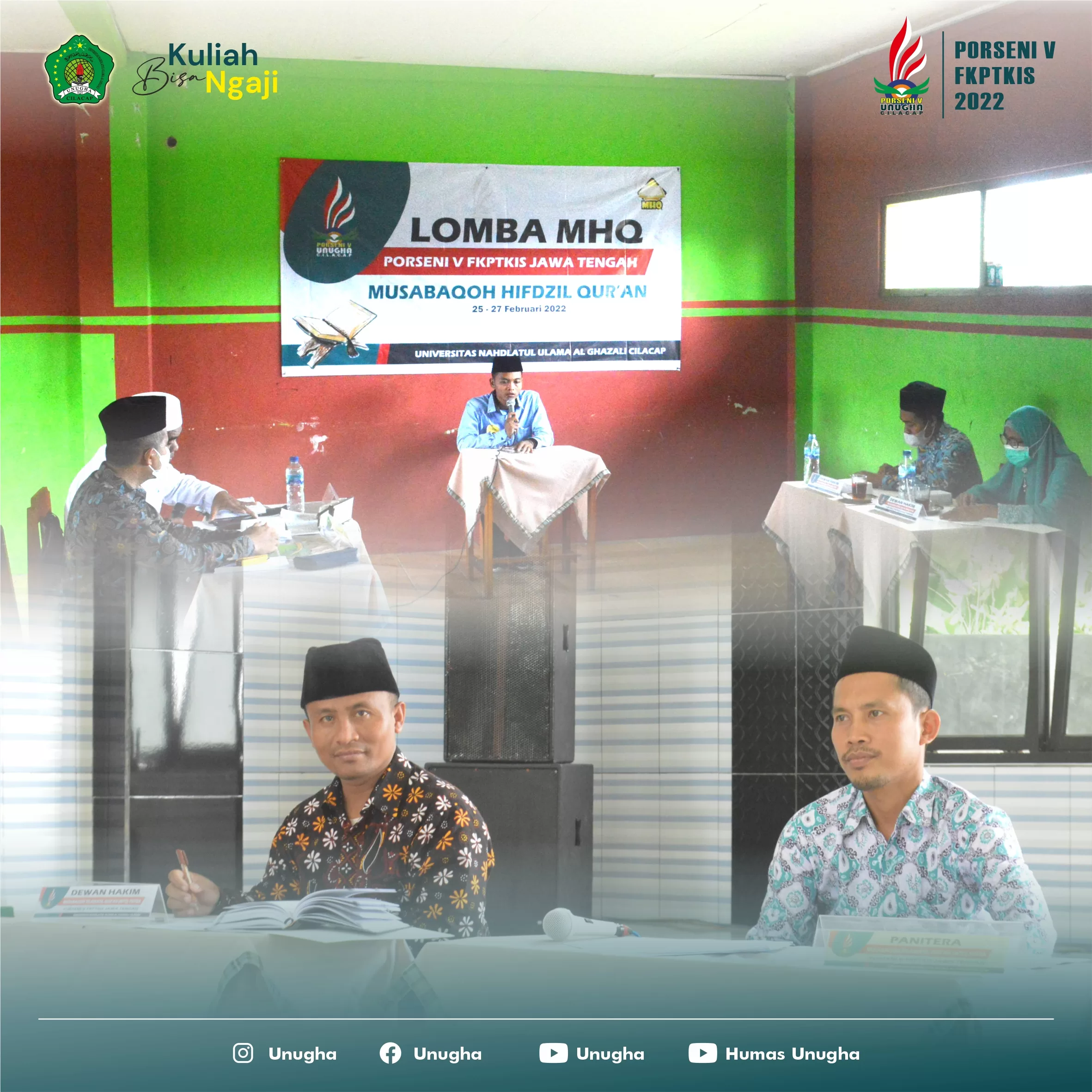 50 Peserta Semarakkan Ajang Lomba MHQ PORSENI V FKPTKIS Jateng