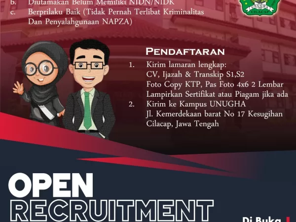 Informasi Recrutment Dosen Fakultas Matematika dan Ilmu Komputer (FMIKOM)